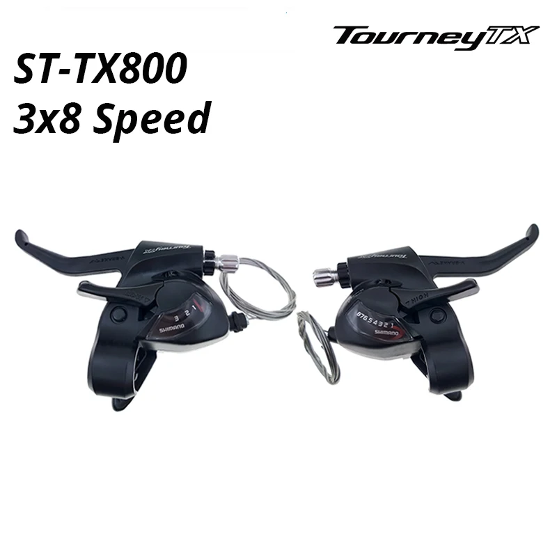 SHIMANO טורניר TX800 הילוכים ידית ST-TX800 EF51 EF56 3x8 מהירות MTB אופני הרים 24 מהירות