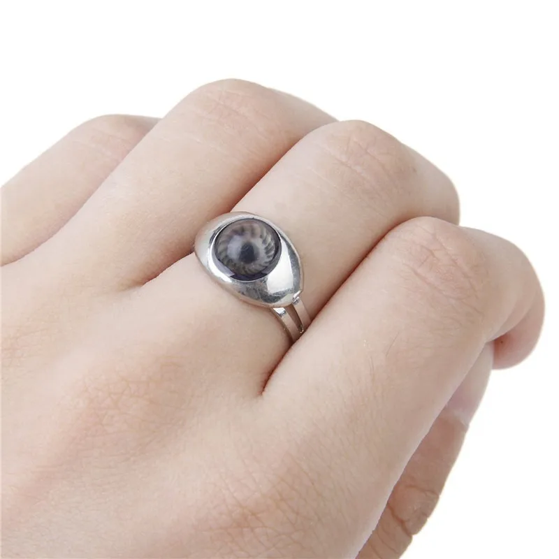 אישיות עיניים קטנות עם טבעת מתכווננת גודל בקרת טמפרטורה פונקציה השנה החדשה חם מתנה תכשיטים סיטונאי מתנה