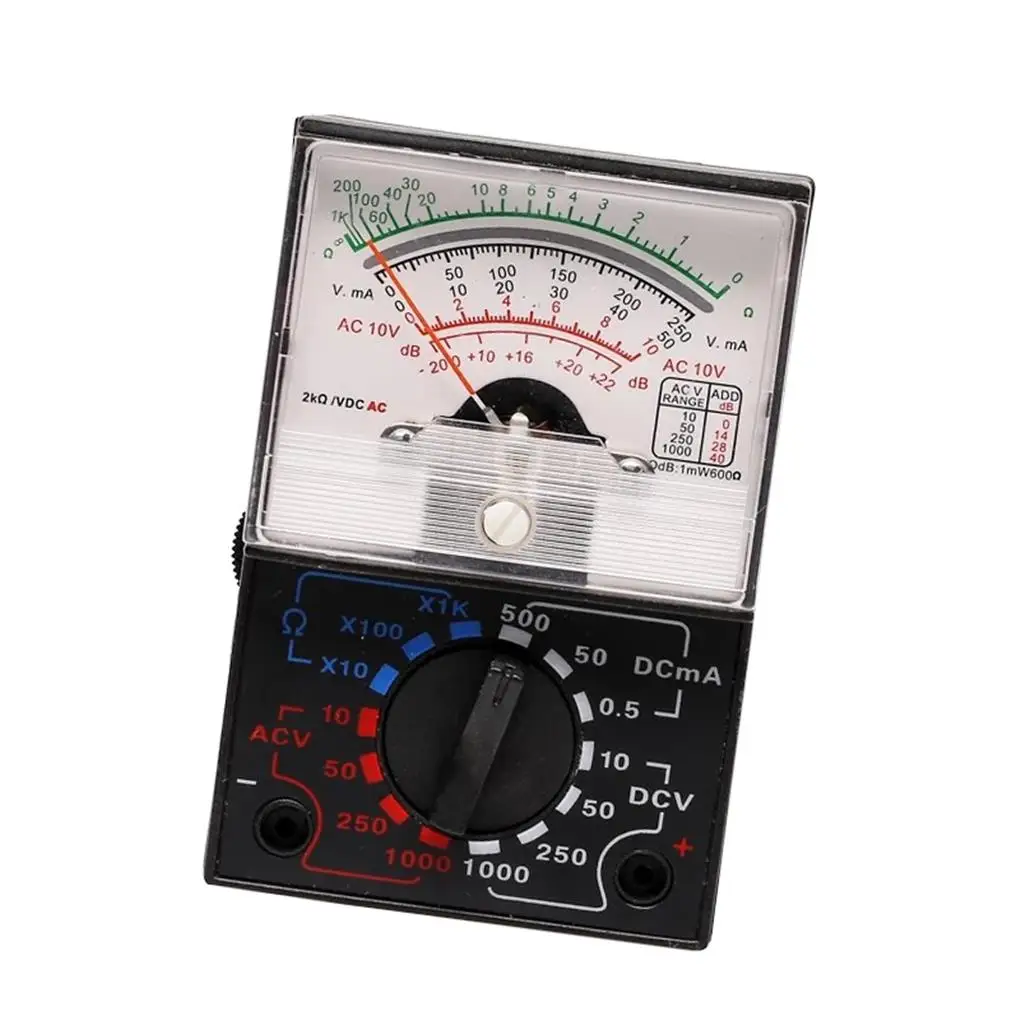 אנלוגי מצביע מודד AC DC למדוד אור מד הזרם מודד מטר