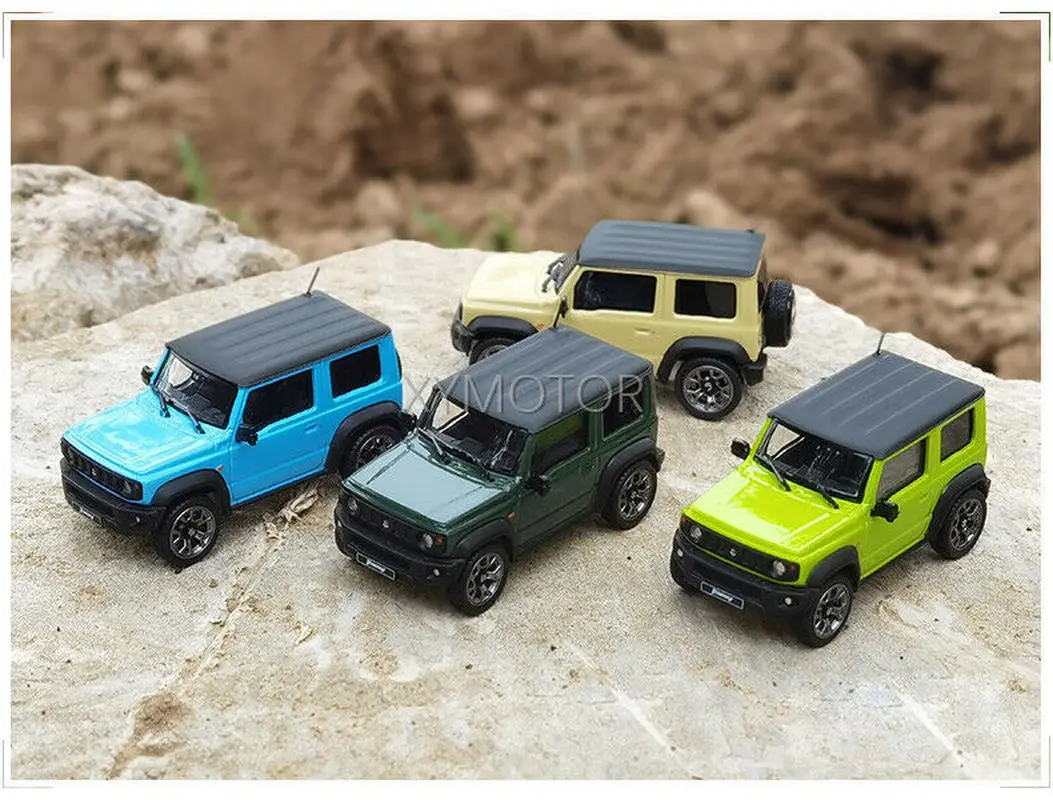 חדש 1/64 LCD עבור סוזוקי ג ' ימיני סיירה רכב שטח רכב שטח Diecast Model המכונית צעצועים מתנה אוסף צהוב/כחול/ירוק/חאקי מתכת,פלסטיק,גומי