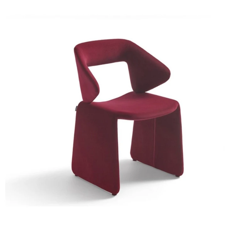 עיצוב יוקרתי כסאות אוכל משענת מקוריות בבית האוכל פשוט כיסאות נוחות מודרנית Muebles Hogar סלון ריהוט QF50DC