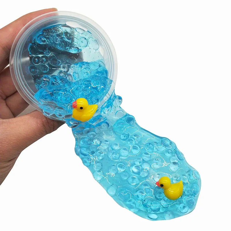 פלאפי קצף ברווז ערבוב בוץ רפש קליי צעצוע מרק DIY רך דינמי רפש ענן מתחים ילדים צעצועים חינוכיים לילדים